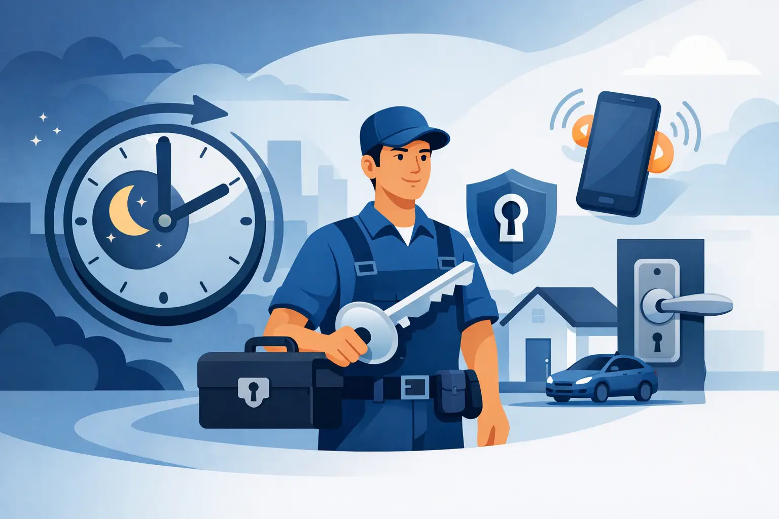 24 Hour Locksmith Help When You Need It Most