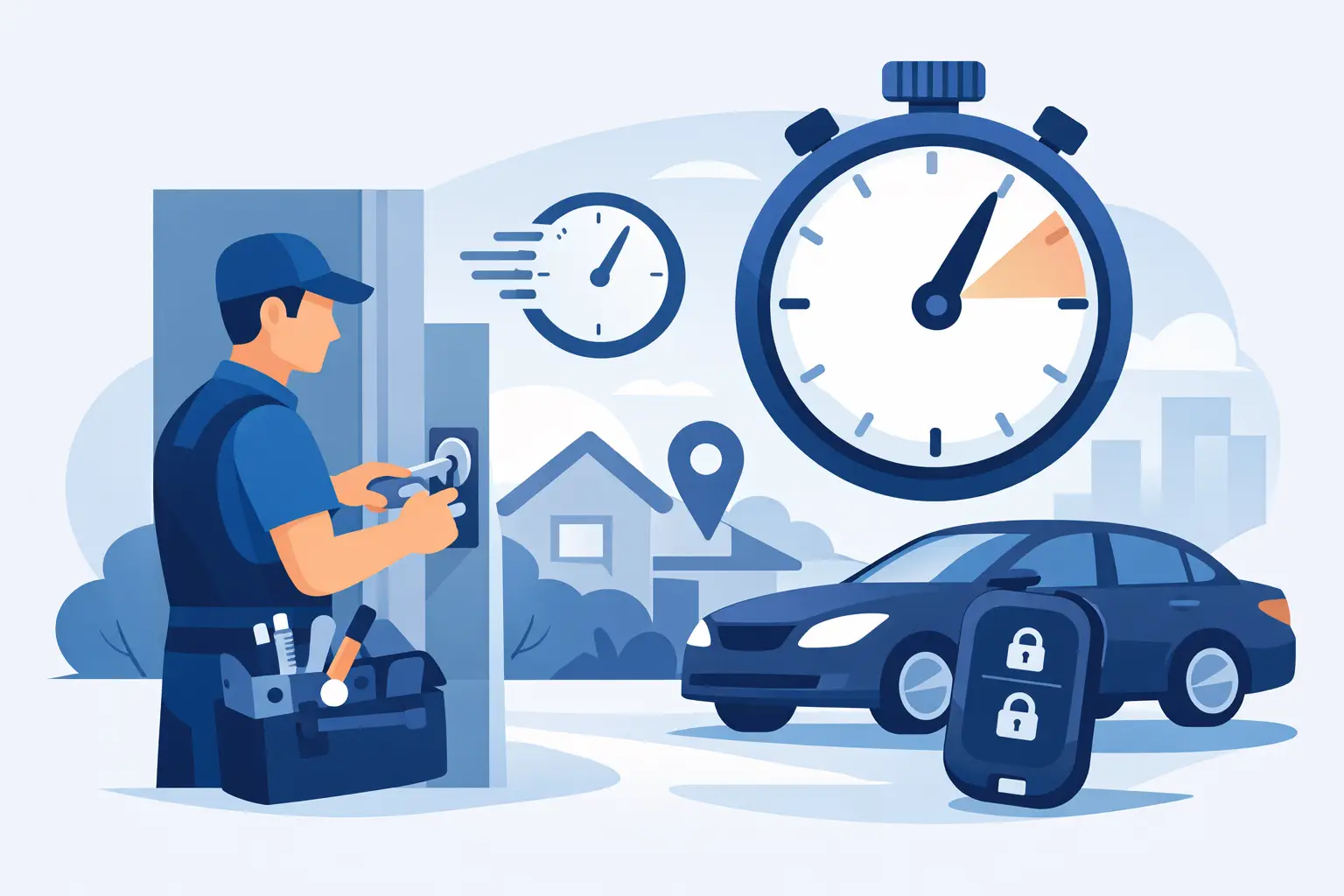 Same Day Locksmith Service When Time Matters