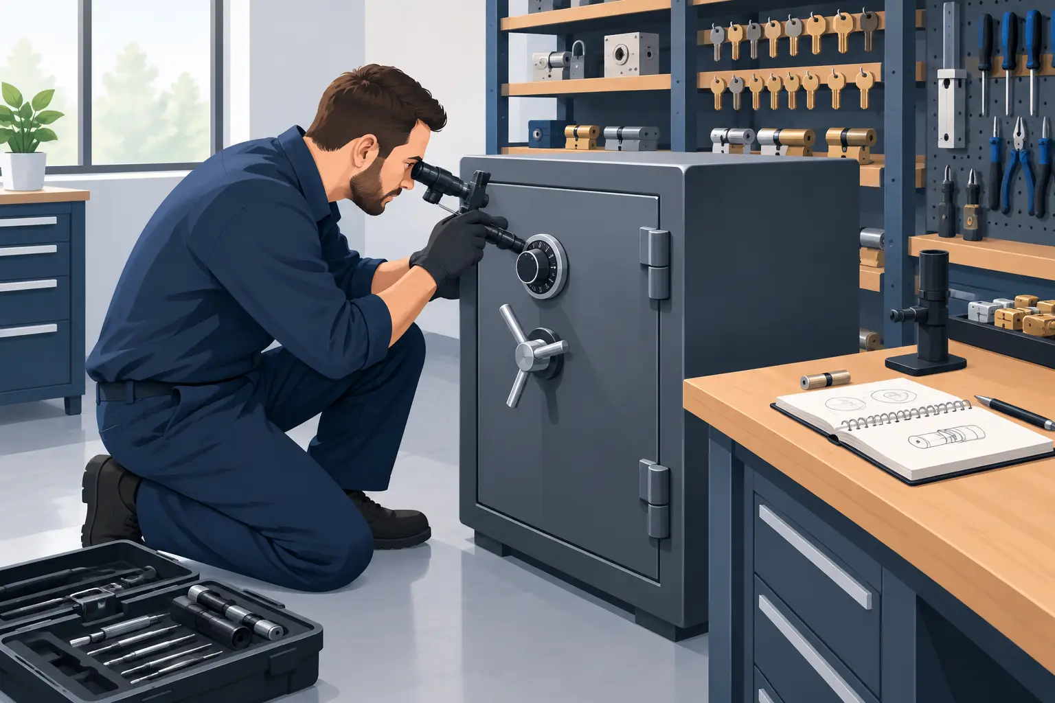 Can a Locksmith Open Safes Without Damage?