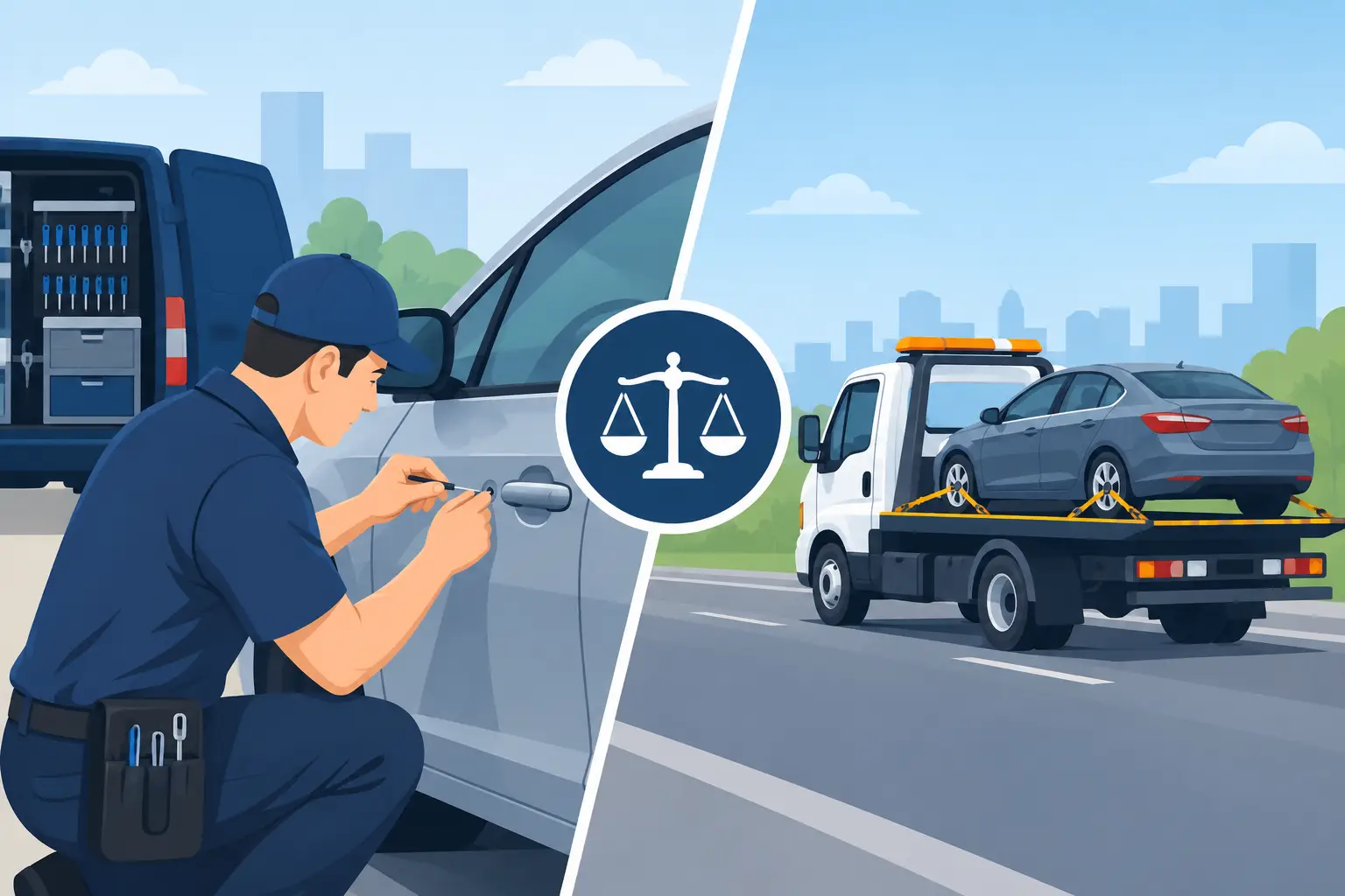 Mobile Locksmith Versus Towing: Which Is Better?