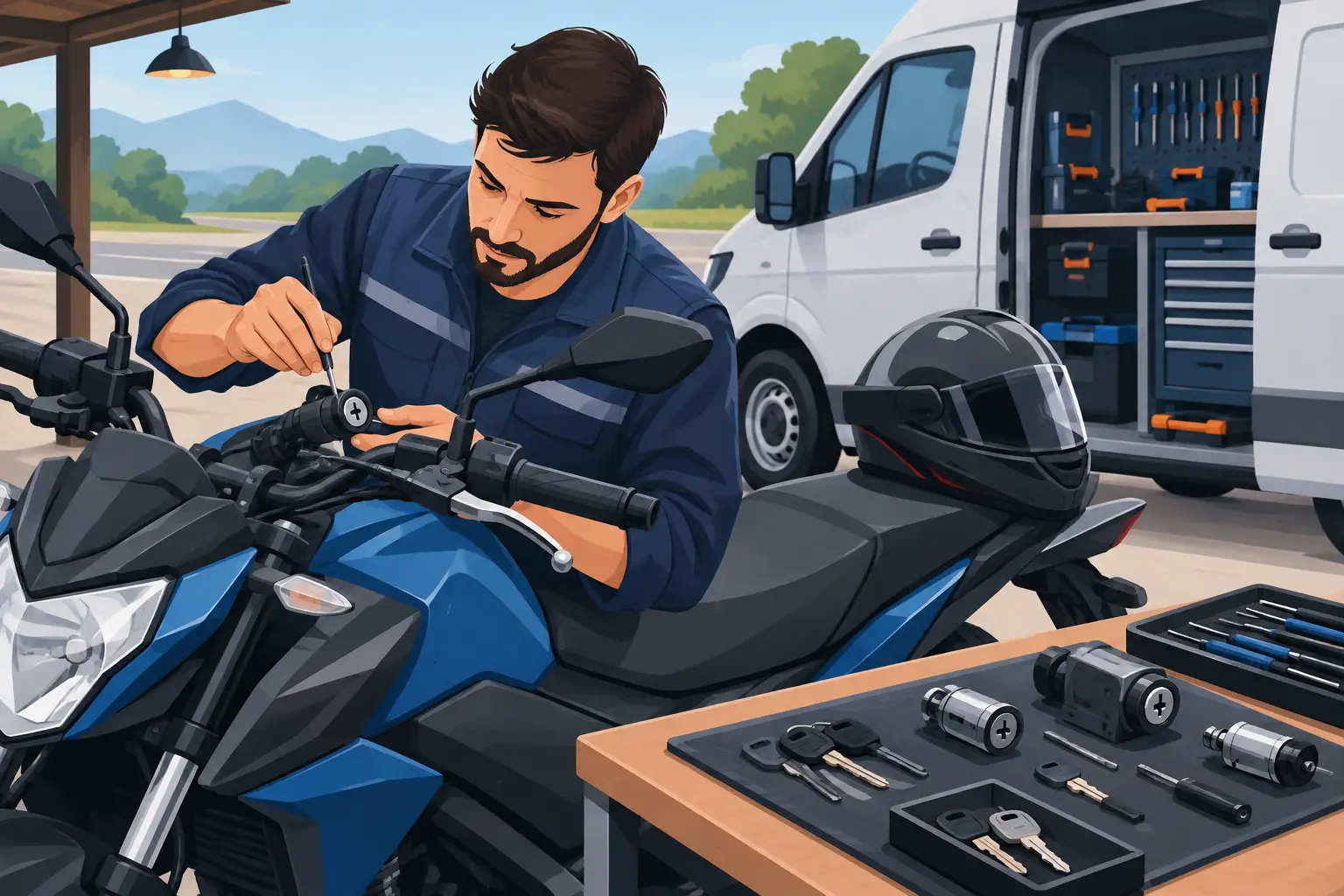 Can Locksmiths Unlock Motorcycles? What to Know